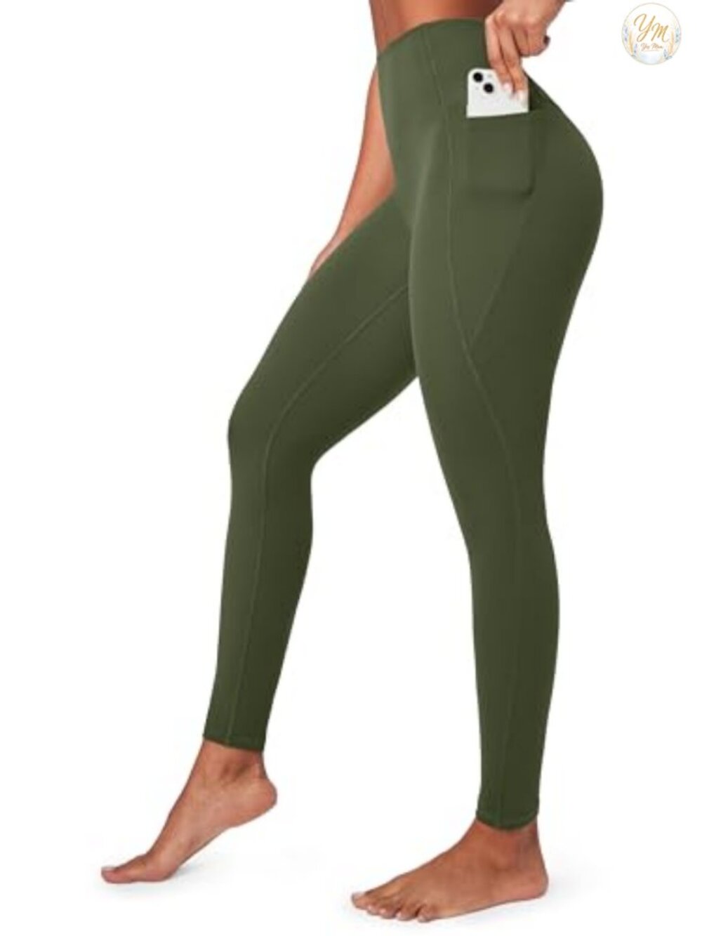 Compression Leggings for Women Tummy Control High Waisted with Pockets